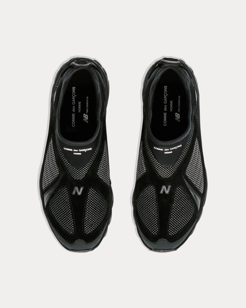 New Balance x Comme des Garçons Homme 610s Black Slip On Sneakers - 2