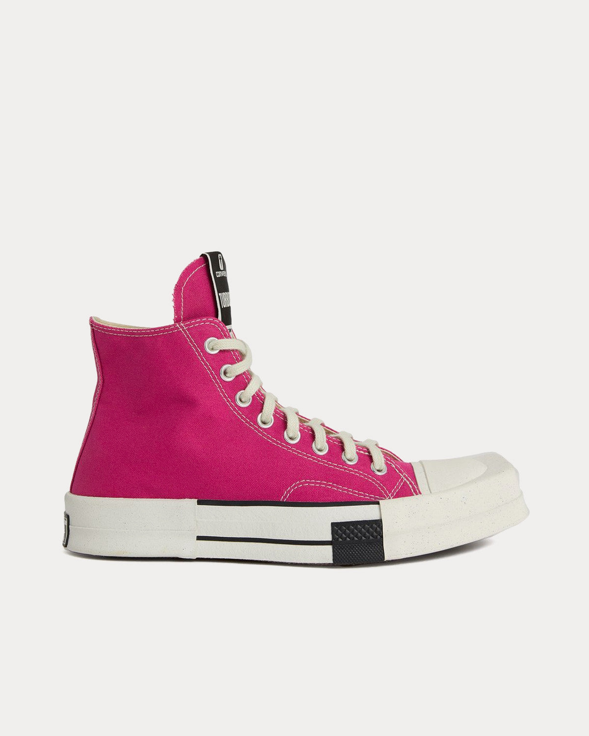 Chuck 70 Laceless Hot Pink White High Top Sneakers