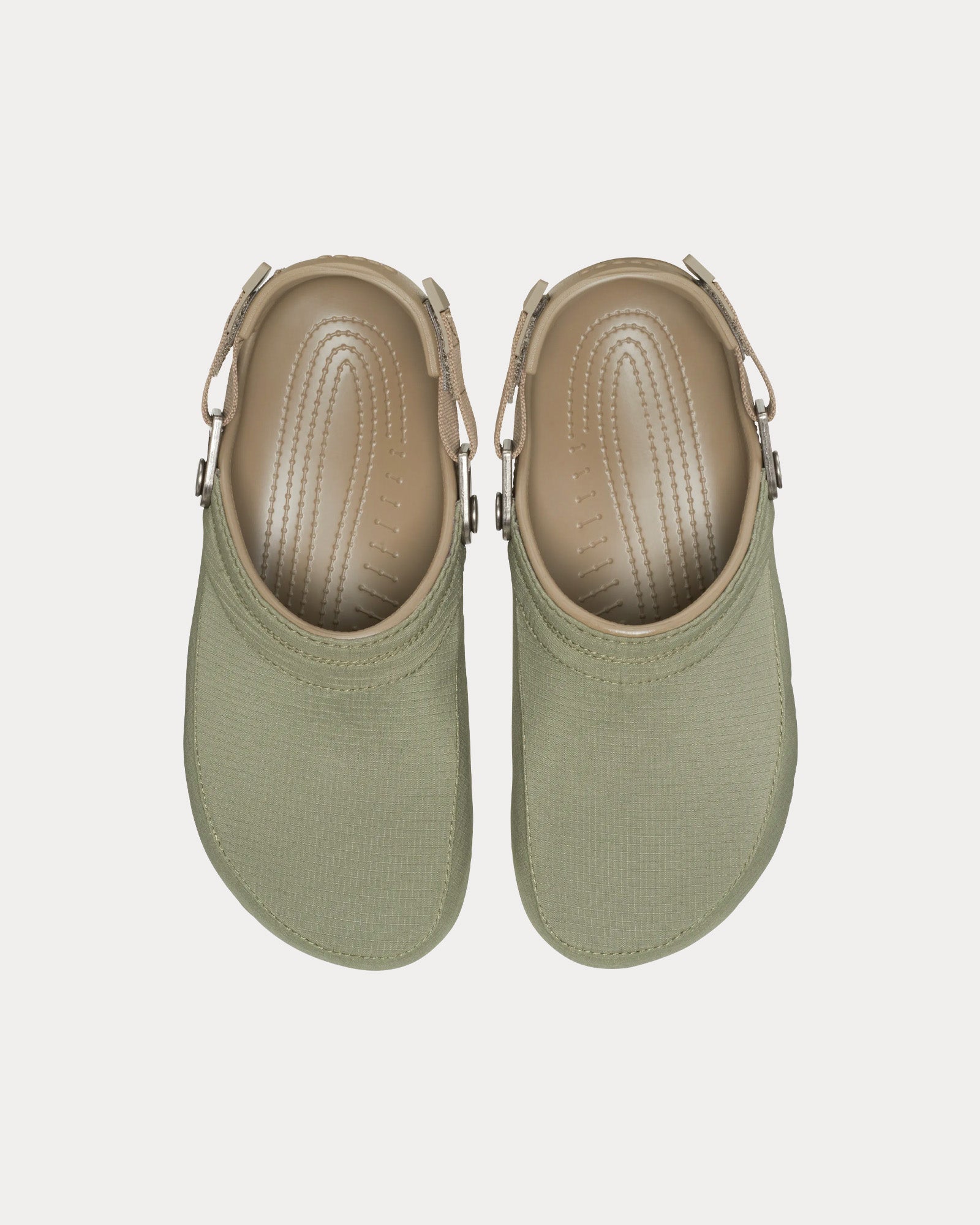 Crocs x Museum of Peace & Quiet Classic Khaki Clogs - 2