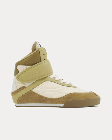 Chloé Chloé Kick Light Ochre High Top Sneakers