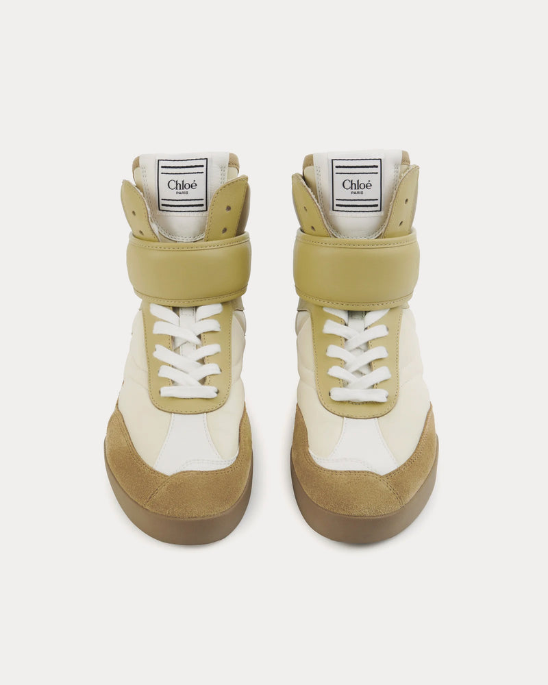 Chloé Chloé Kick Light Ochre High Top Sneakers - 2