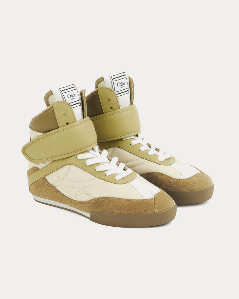 Chloé Chloé Kick Light Ochre High Top Sneakers - 3