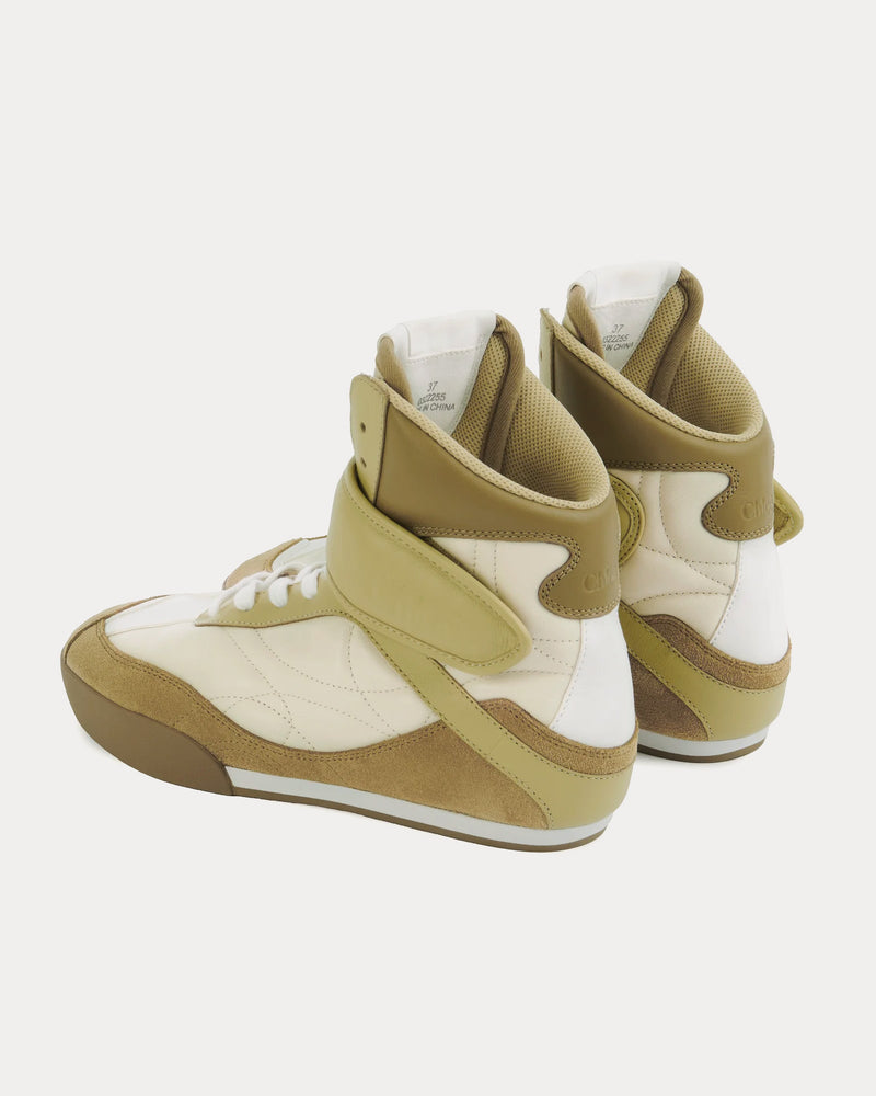 Chloé Chloé Kick Light Ochre High Top Sneakers - 4