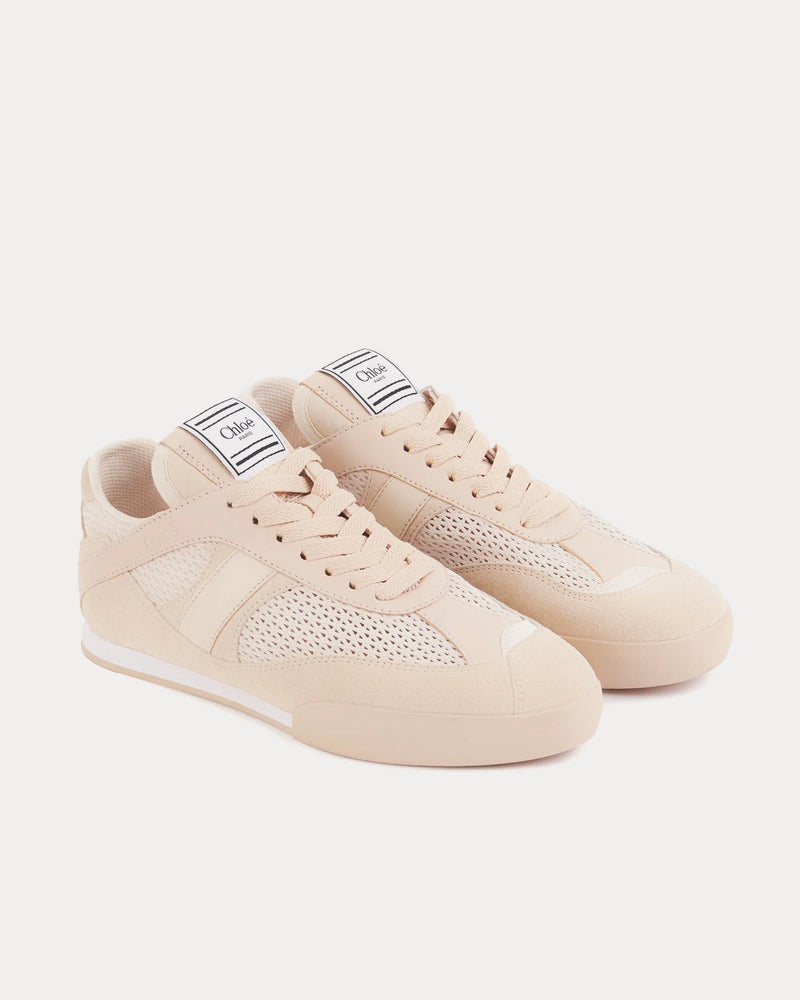 Chloé Chloé Kick Peachy Pink Low Top Sneakers - 3