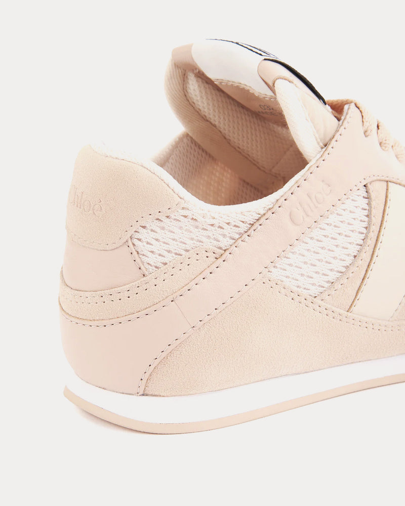 Chloé Chloé Kick Peachy Pink Low Top Sneakers - 5