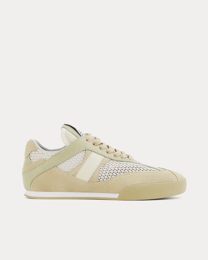 Chloé Chloé Kick Soft Khaki Low Top Sneakers - 1