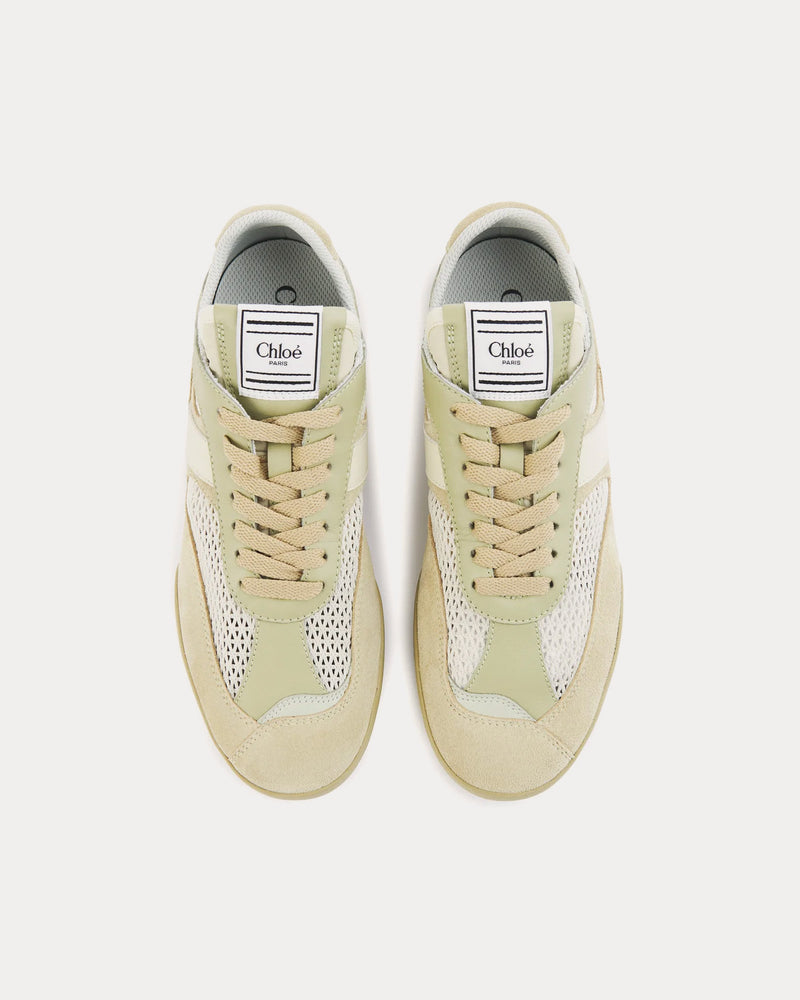 Chloé Chloé Kick Soft Khaki Low Top Sneakers - 2