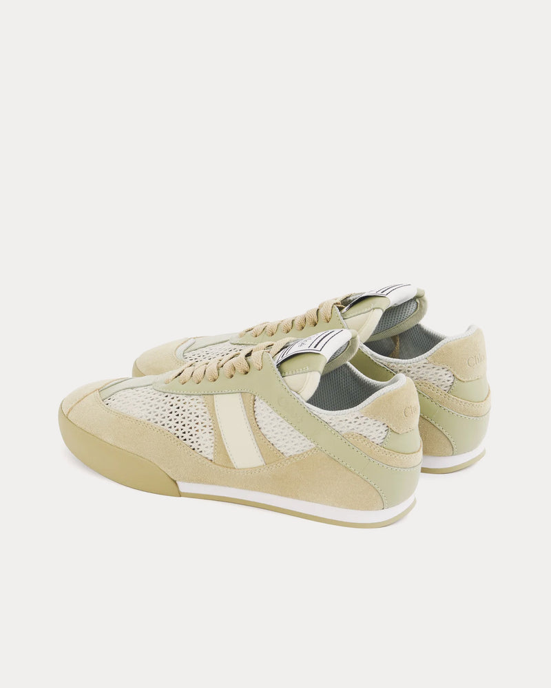 Chloé Chloé Kick Soft Khaki Low Top Sneakers - 4