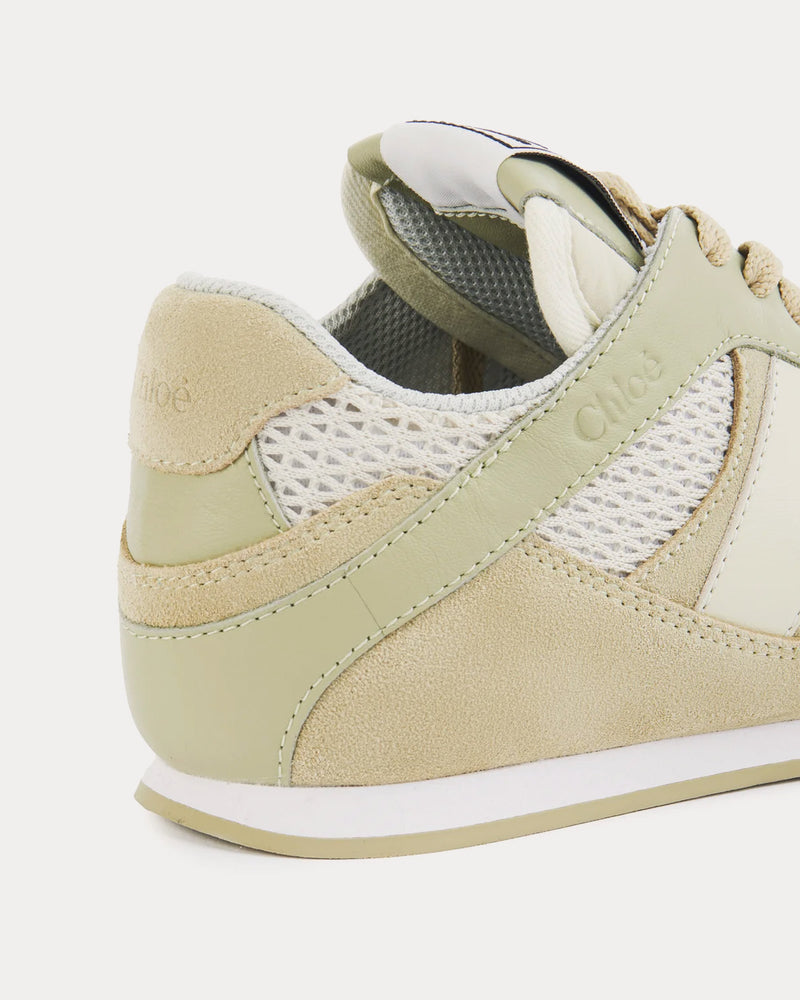 Chloé Chloé Kick Soft Khaki Low Top Sneakers - 5