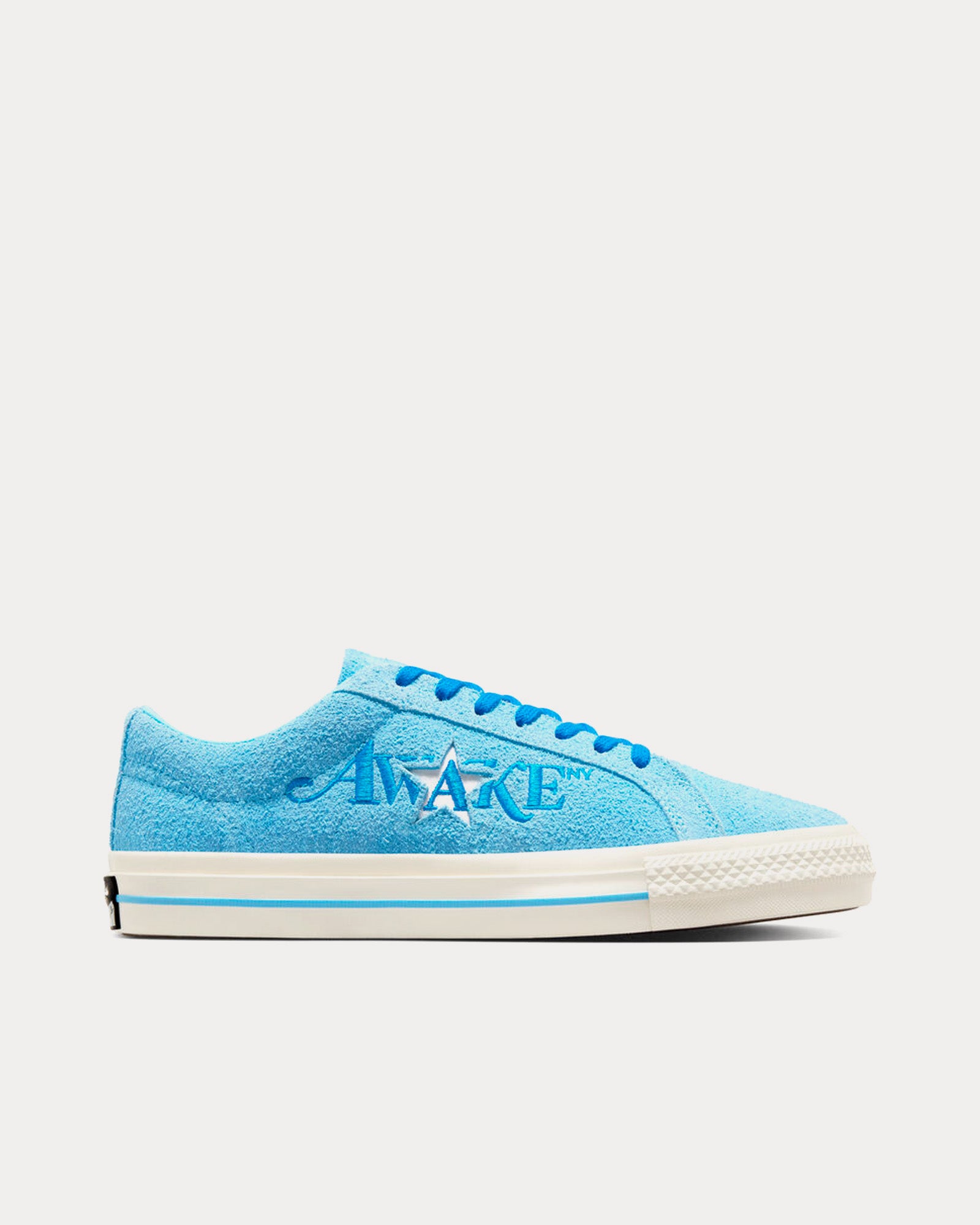 Converse one star trainers blue chill white best sale