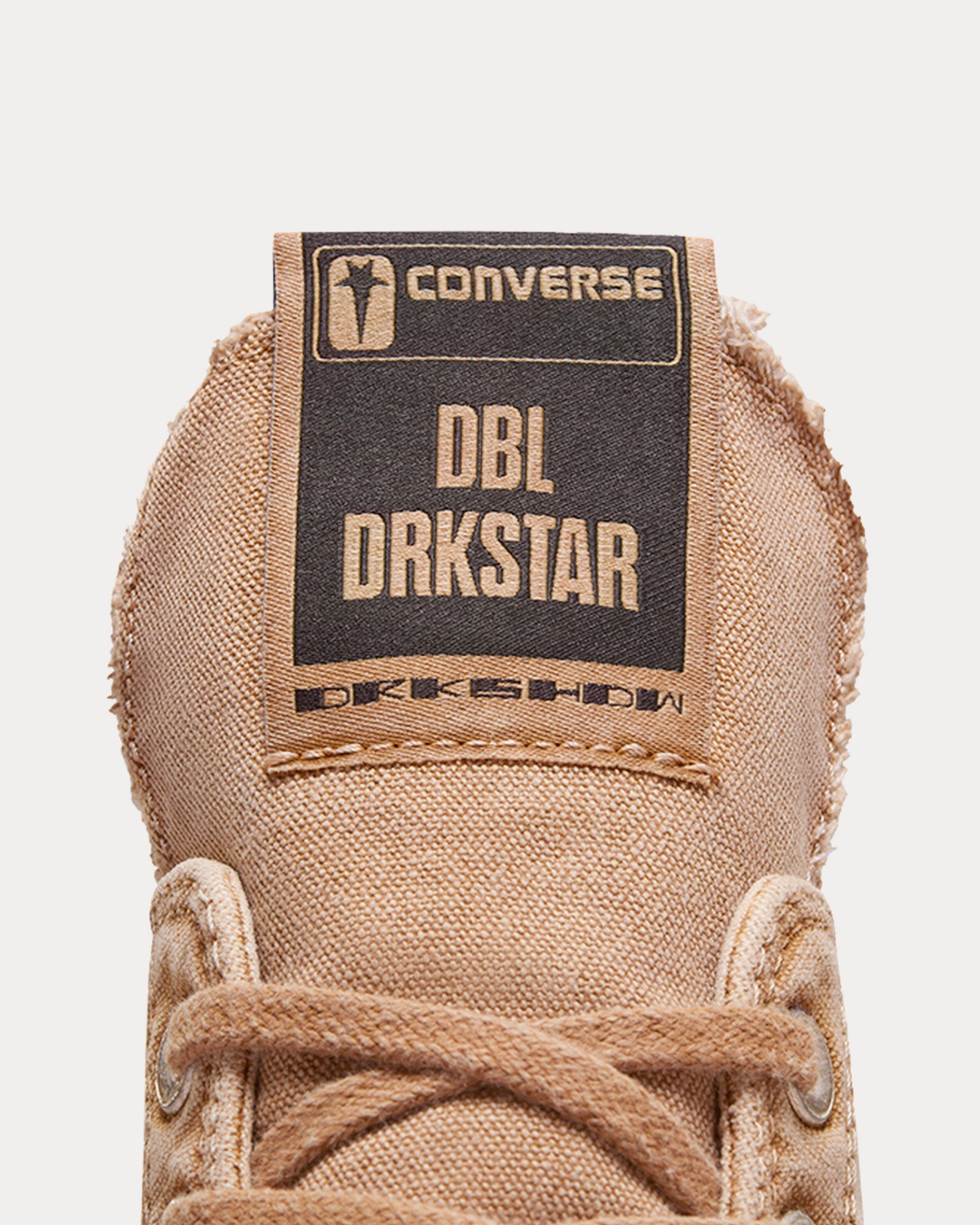 Converse x Rick Owens DRKSHDW DBL DRKSTR OVERDYE Chuck 70 Blonde High Top Sneakers - 2