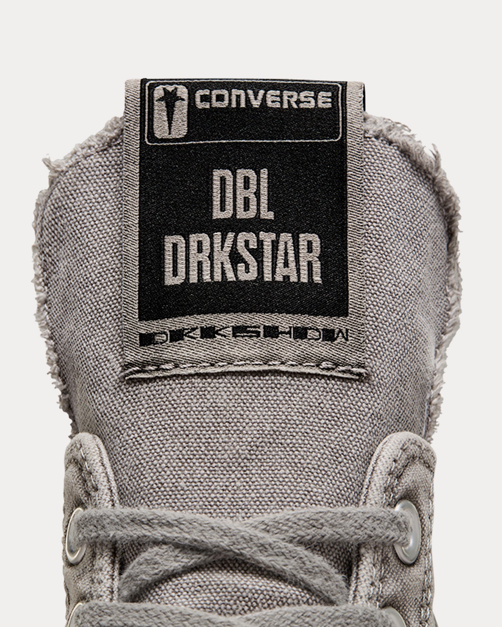 Converse x Rick Owens DRKSHDW DBL DRKSTR OVERDYE Chuck 70 Concrete High Top Sneakers - 2