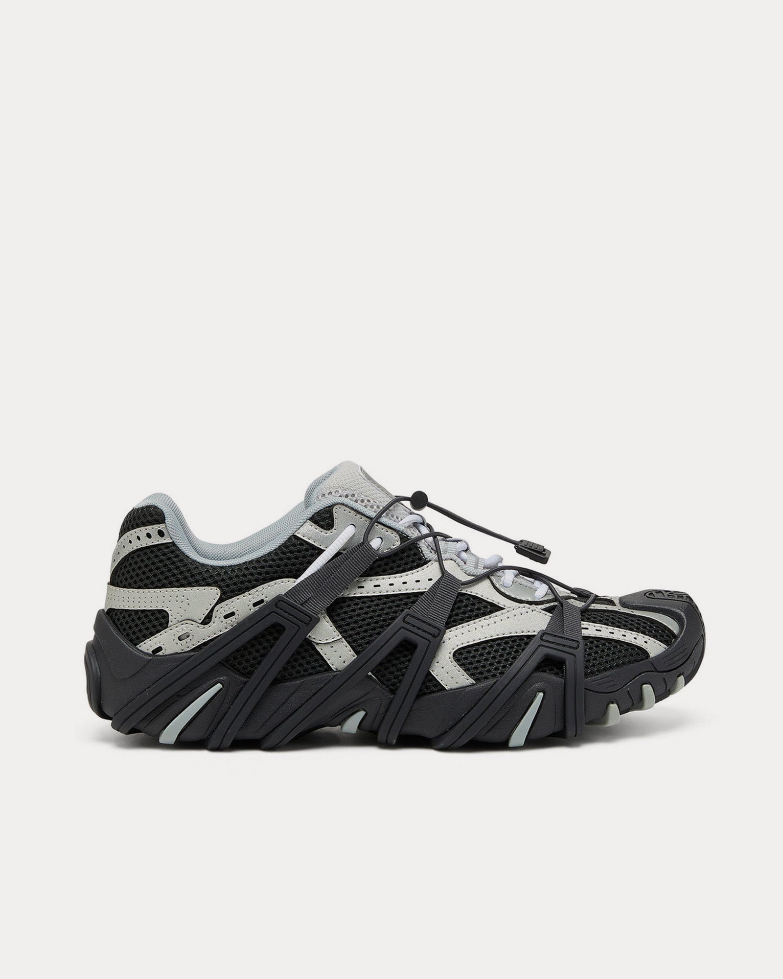 Diesel S-Prototype Cr Lace X Black / White Low Top Sneakers - 1