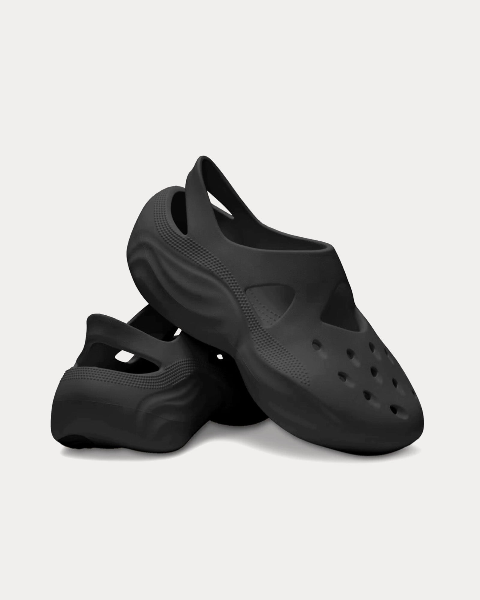 Crocs x Dingyun Zhang Diffuser Black Sandals - 2