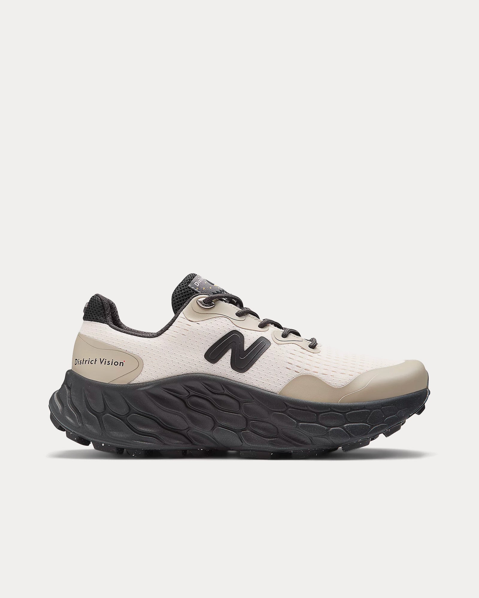 New Balance x District Vision Fresh Foam More Trail Jet Stream / Taupe / Jet Black Running Shoes - 1