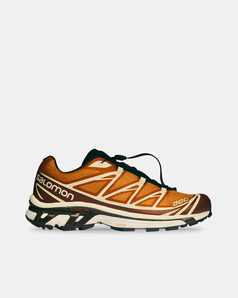 Salomon x End. XT-6 'Porcini' Sugar Almond / Yellow / Wren Low Top