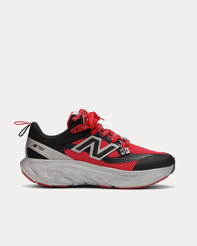 New Balance x Ganni Fresh Foam 'FFT' Red / Black / Silver Low Top Sneakers - 1