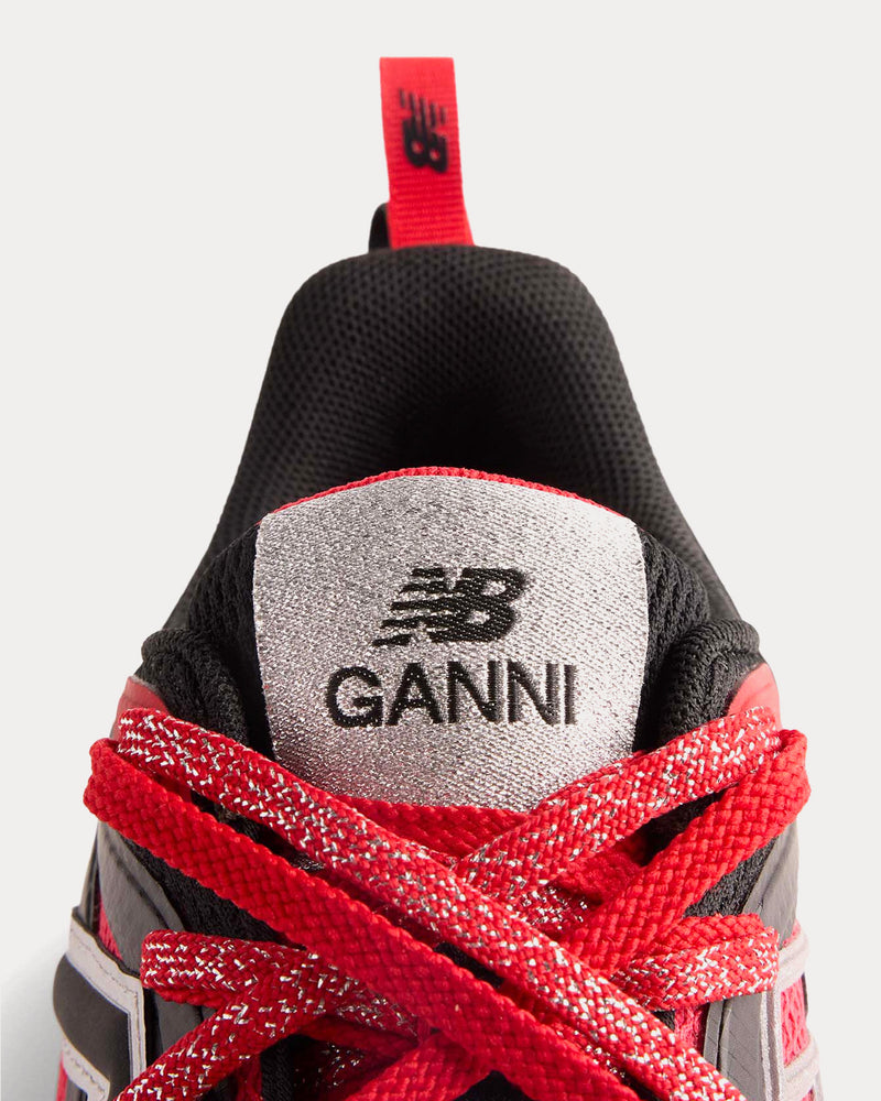 New Balance x Ganni Fresh Foam 'FFT' Red / Black / Silver Low Top Sneakers - 3