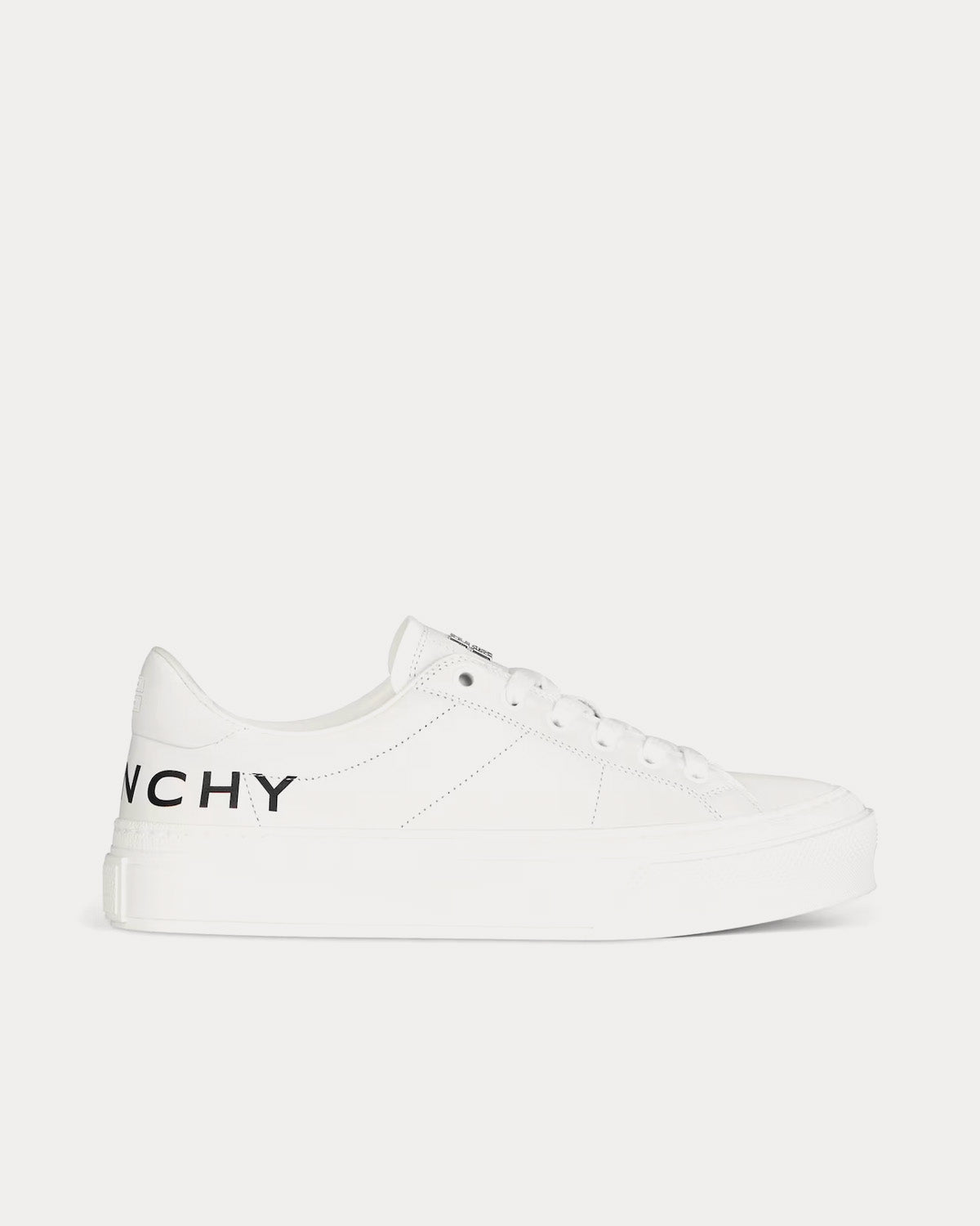 Givenchy City Sport Printed Givenchy Logo Leather White Low Top Sneakers - 1