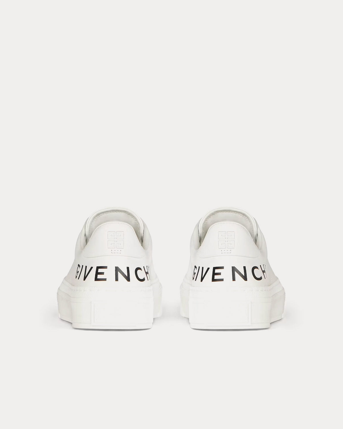 Givenchy City Sport Printed Givenchy Logo Leather White Low Top Sneakers - 4