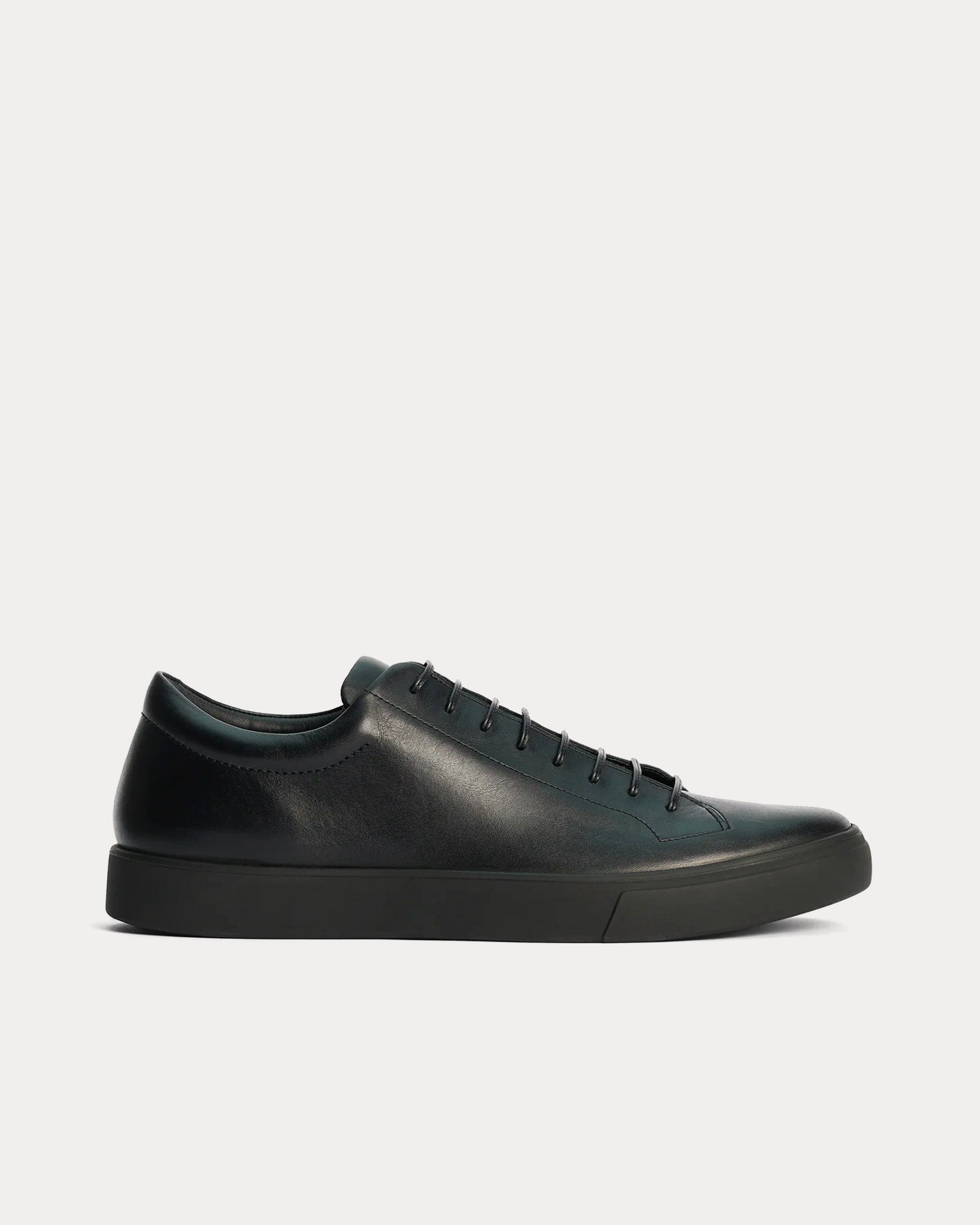 Isaac Reina Archetype Leather Black Low Top Sneakers - 1