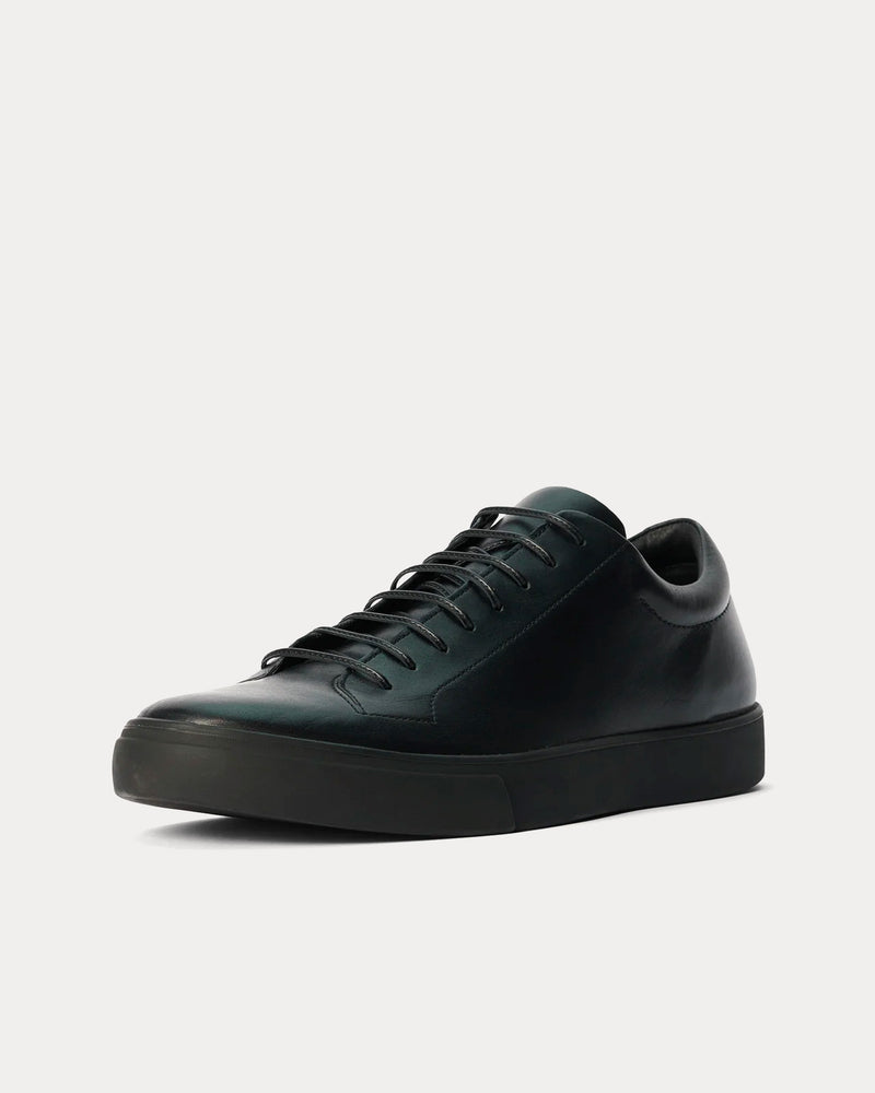 Isaac Reina Archetype Leather Black Low Top Sneakers - 2