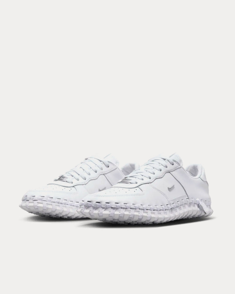 Nike x Jacquemus J Force 1 White Low Top Sneakers - 4