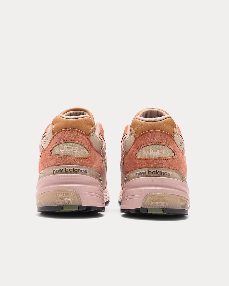 New Balance x Joe Freshgoods MADE in USA 992 'Aged-Well' Rose Smoke / Misty Rose Low Top Sneakers - 4