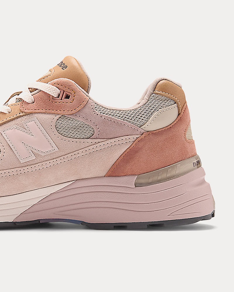 New Balance x Joe Freshgoods MADE in USA 992 'Aged-Well' Rose Smoke / Misty Rose Low Top Sneakers - 5