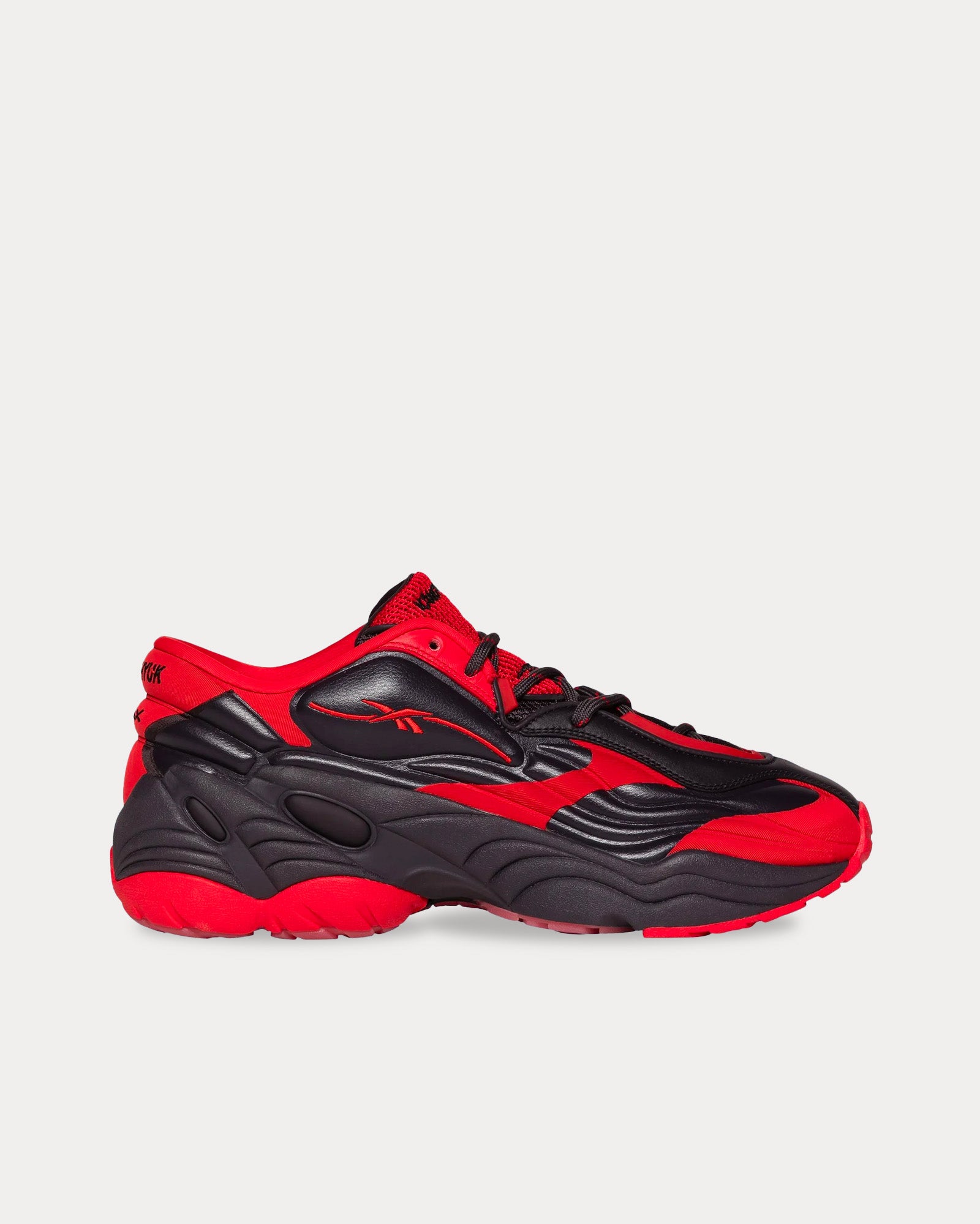 Reebok LTD x KANGHYUK DMX Run 6 Modern Black / Red Low Top Sneakers - 1