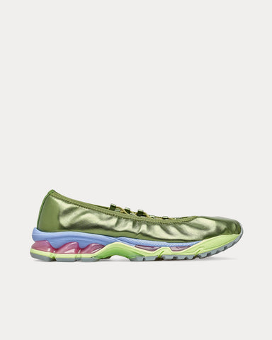 Kiko Kostadinov Ballet Hybrid Green Low Top Sneakers