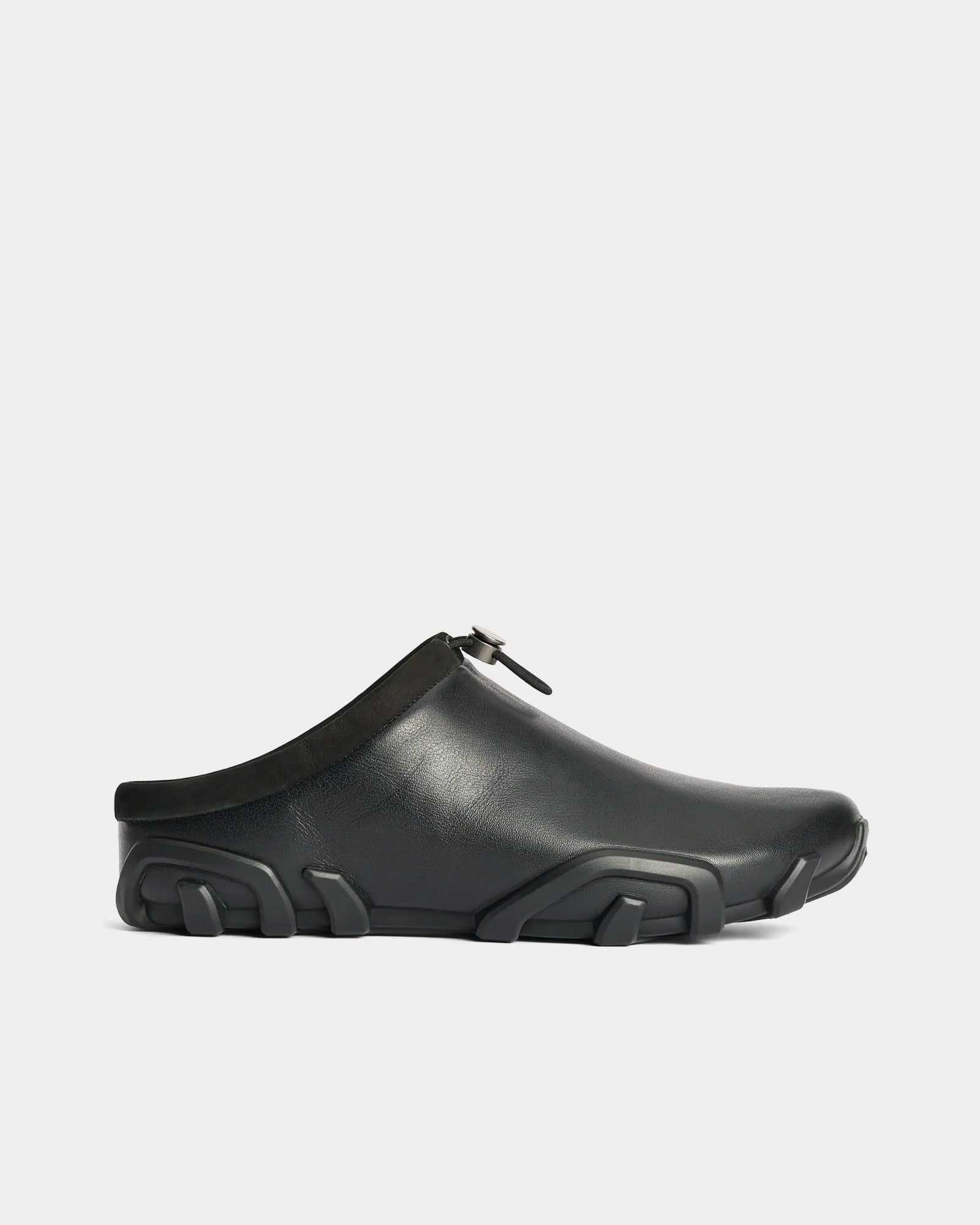 Kiko Kostadinov x At.Kollektive Saida Black Slip Ons - 1