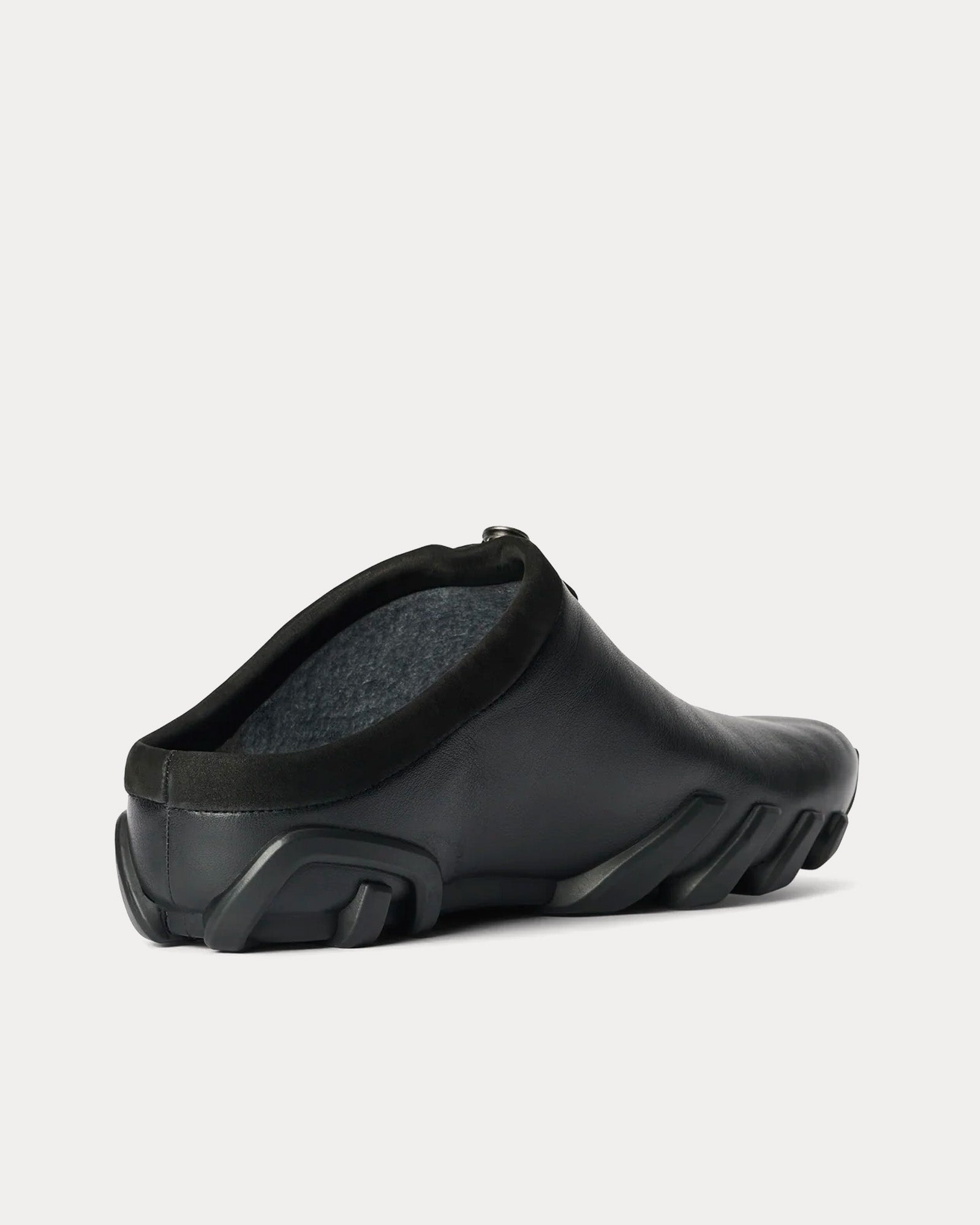 Kiko Kostadinov x At.Kollektive Saida Black Slip Ons - 3