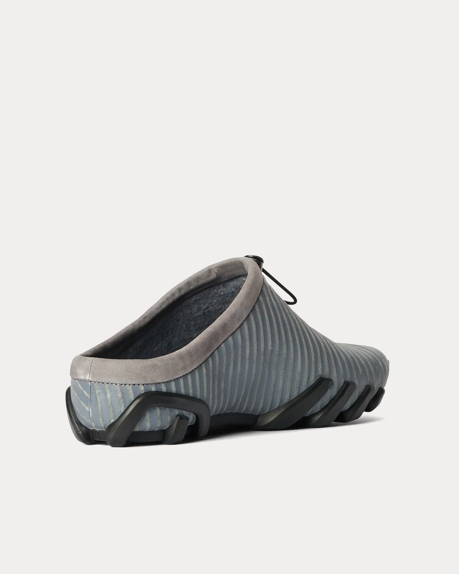 Kiko Kostadinov x At.Kollektive Saida Steel Gray / Steel Gray Slip Ons - 3