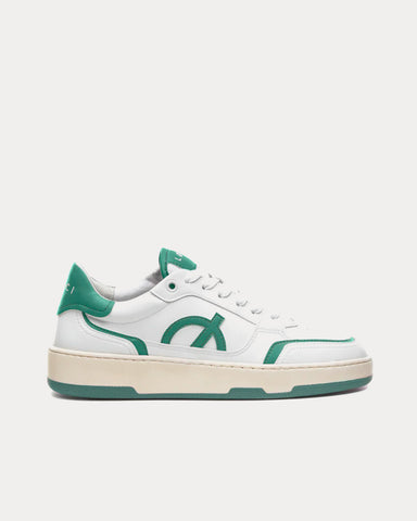 Loci Neo White / Green / Cream Low Top Sneakers