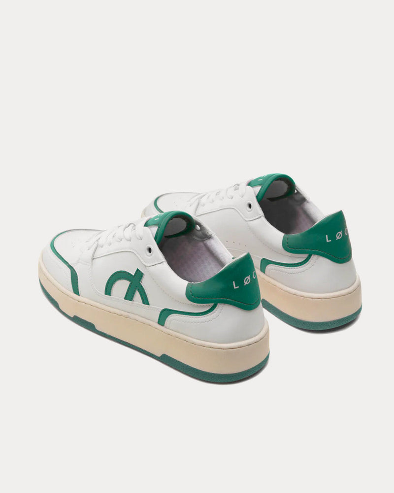 Loci Neo White / Green / Cream Low Top Sneakers - 3