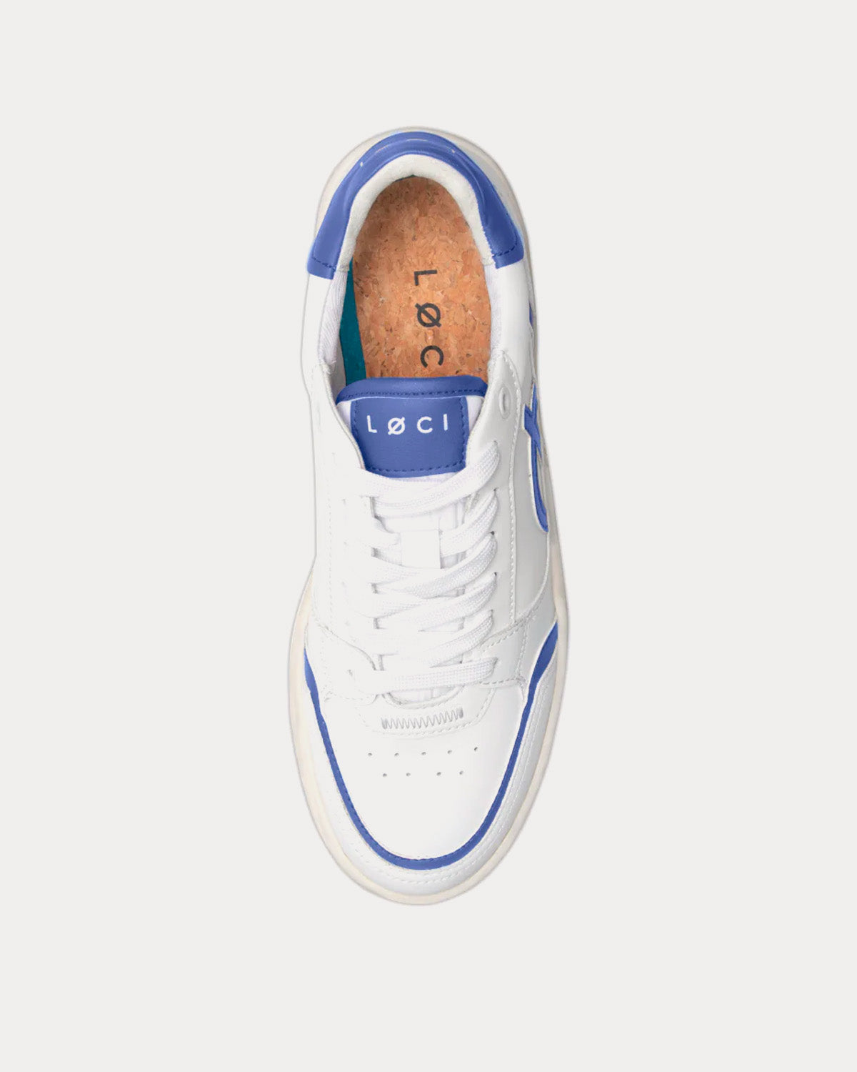 Loci Neo White / Blue / Cream Low Top Sneakers - 2