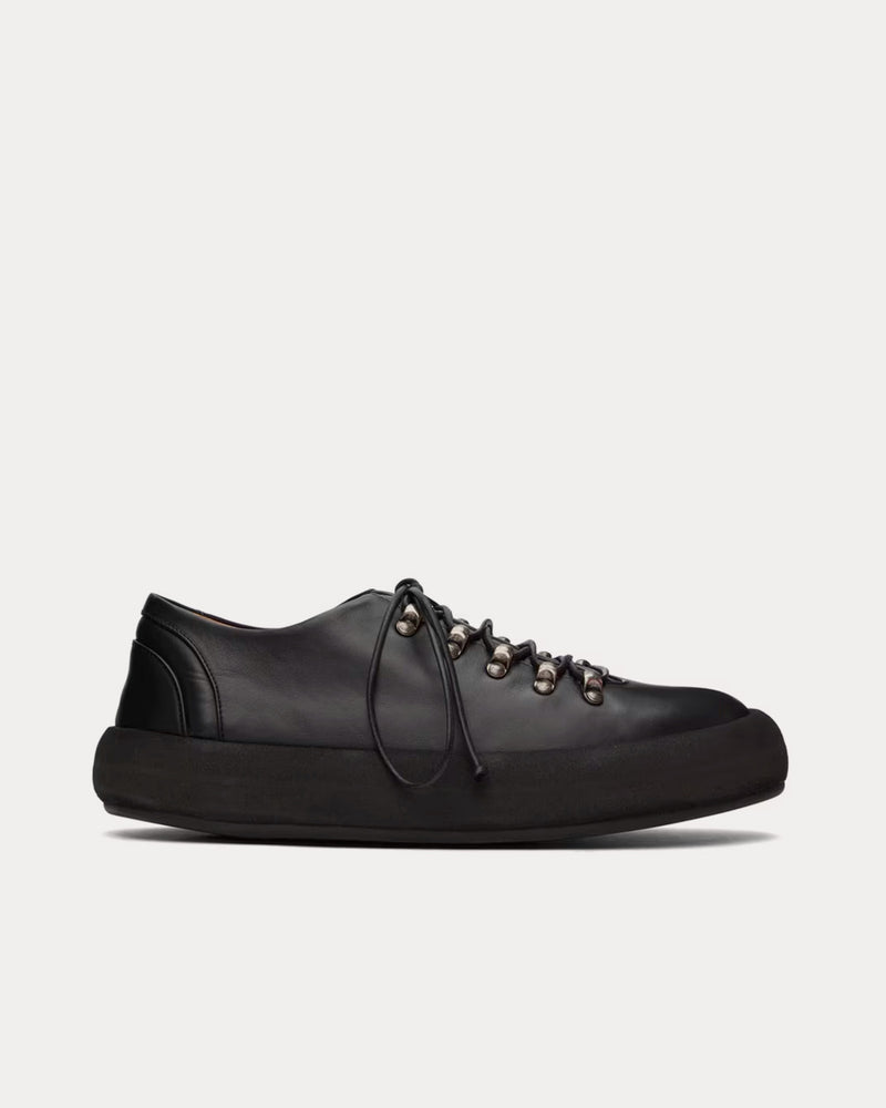 Marsell Espana Derbys Black Low Top Sneakers - 1