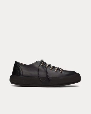 Marsell Espana Derbys Black Low Top Sneakers