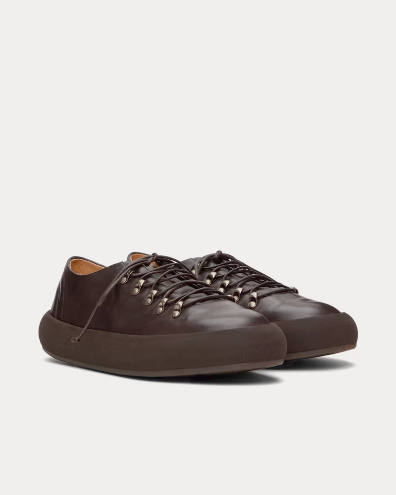 Marsell Espana Derbys Brown Low Top Sneakers - 2