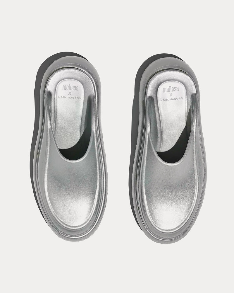 Marc Jacobs x Melissa Silver Clogs - 2