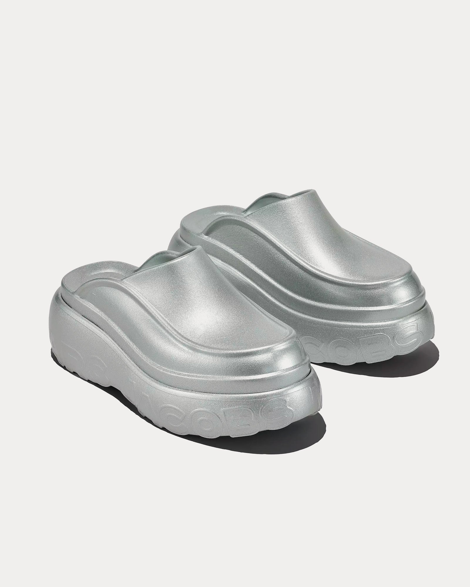 Marc Jacobs x Melissa Silver Clogs - 3