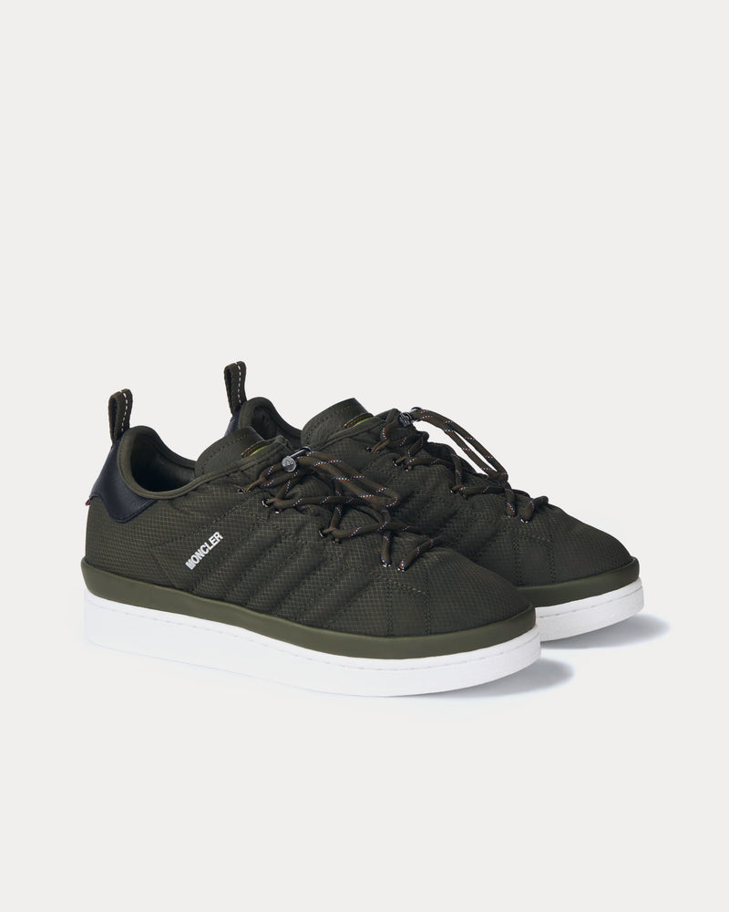 Moncler x Adidas Campus Dark Green Low Top Sneakers - 3