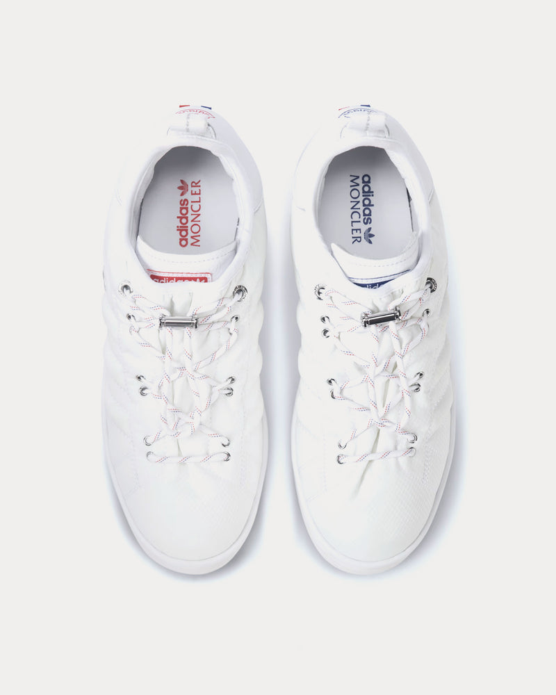 Moncler x Adidas Campus Optical White Low Top Sneakers - 2