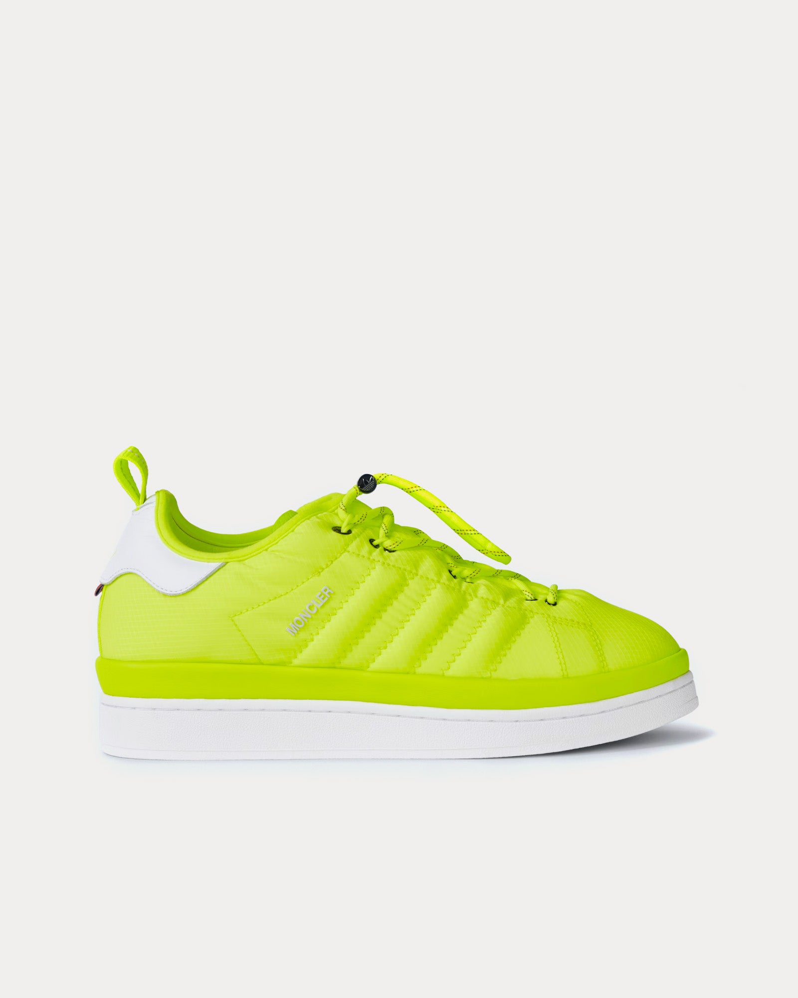 Moncler x Adidas Campus Bright Yellow Low Top Sneakers - 1