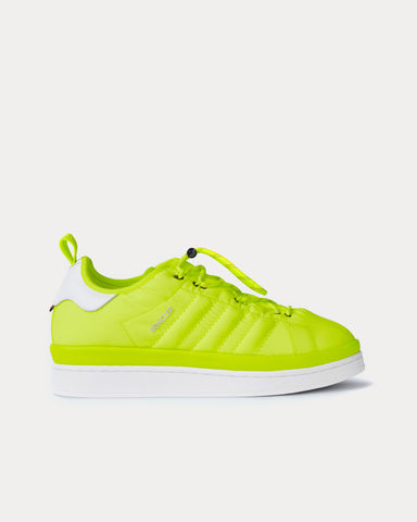 Moncler x Adidas Campus Bright Yellow Low Top Sneakers