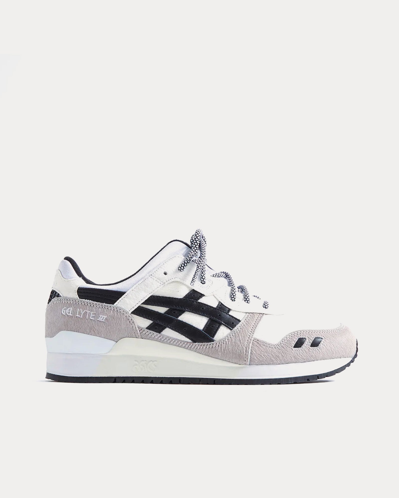 Asics x Kith Marvel Gel-Lyte III Remastered 'Storm' Grey Low Top Sneakers - 1