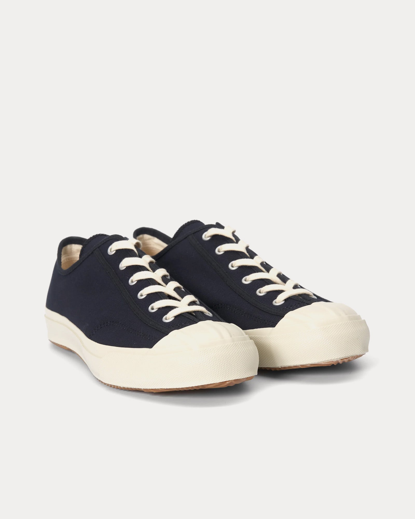 Moonstar Gym Classic Canvas Navy / White Low Top Sneakers - 2