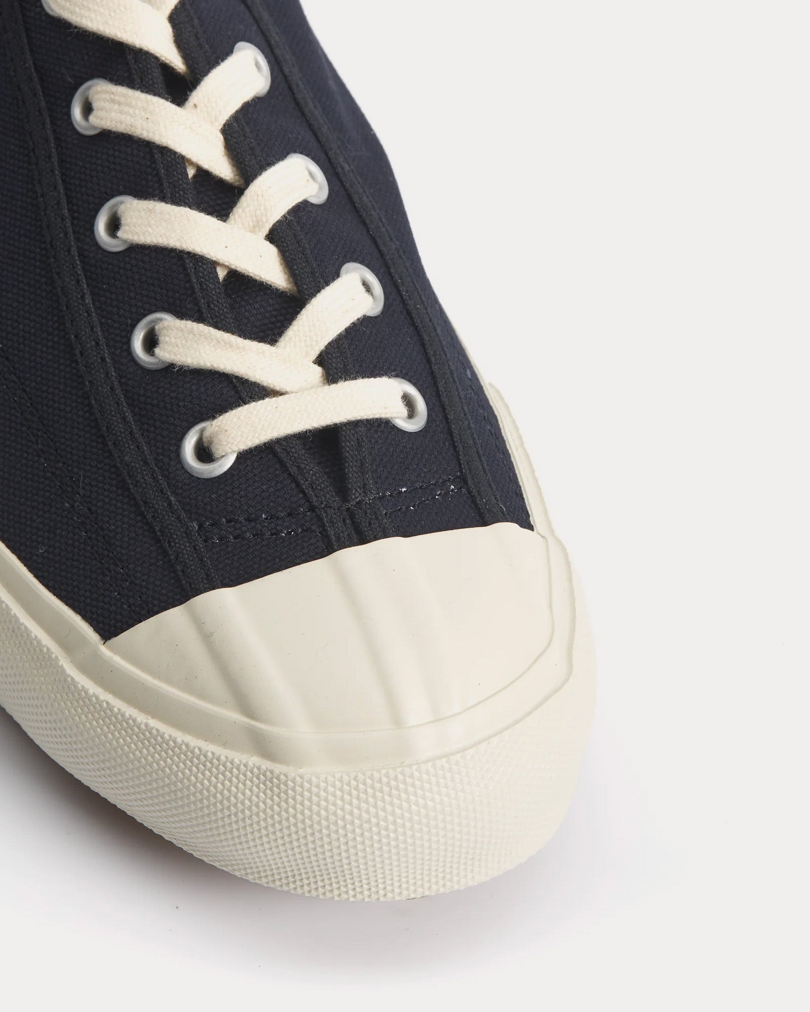 Moonstar Gym Classic Canvas Navy / White Low Top Sneakers - 3