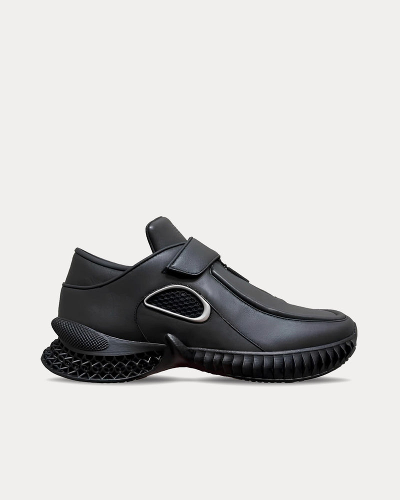 Namesake Clippers 3005 Leather Black Slip On Sneakers - 1